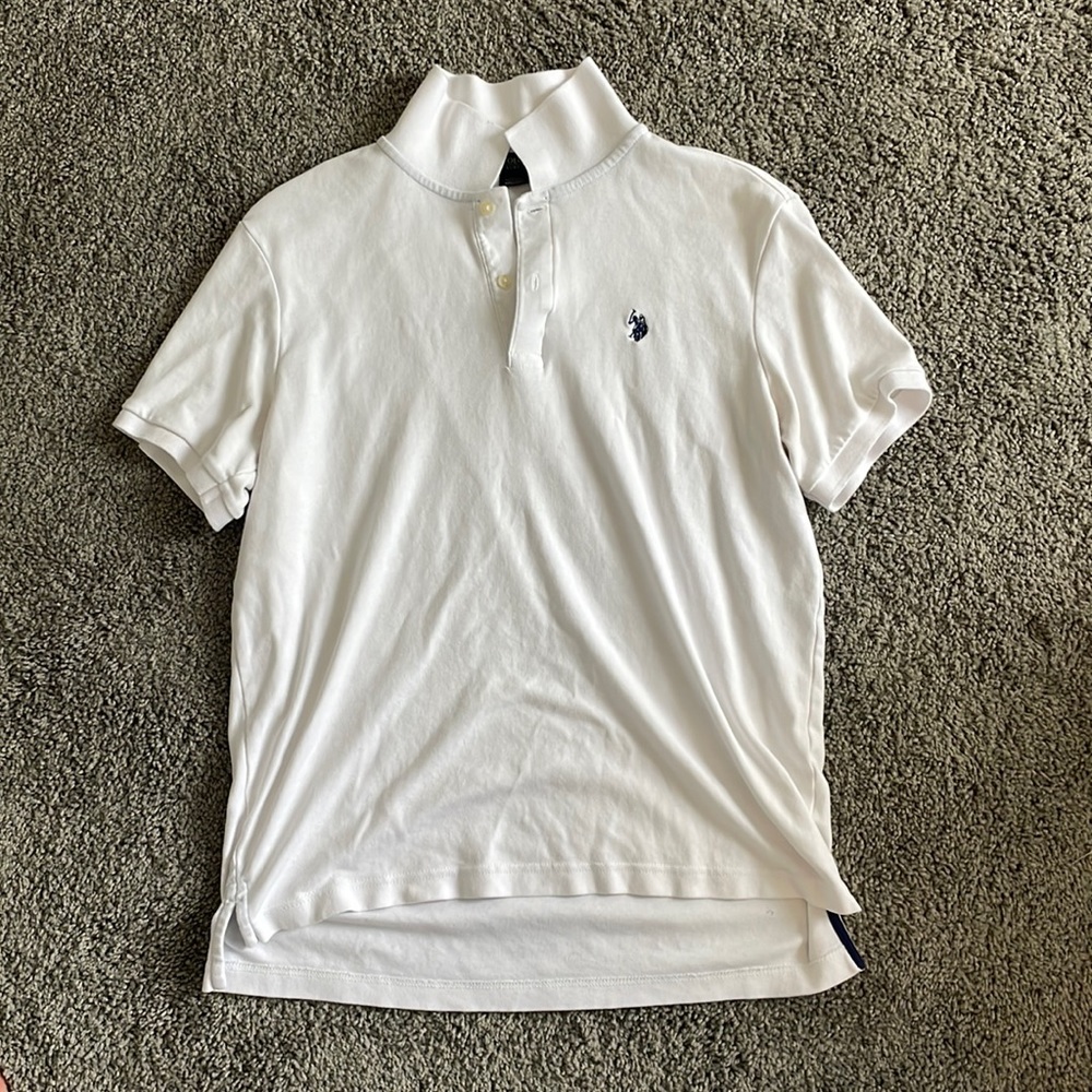 U.S. Polo Assn. Luxury Feel Men’s M Polo White